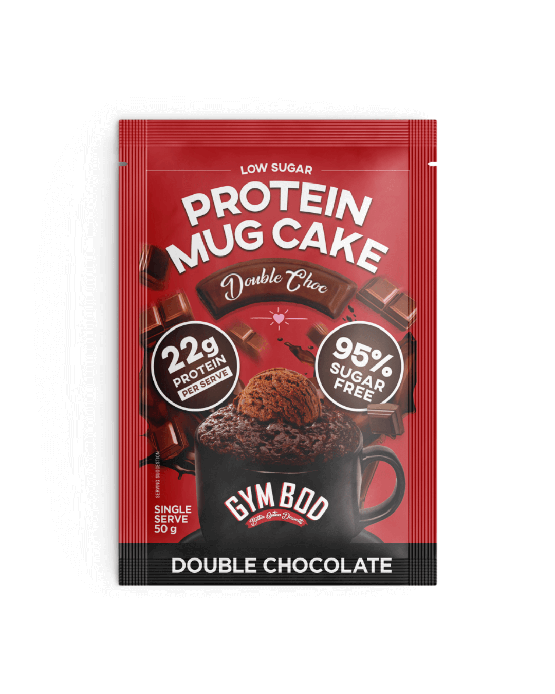GYM BOD Protein Mug Cake Variety Pack