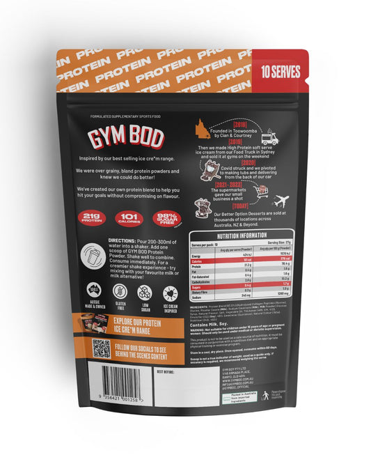 GYM BOD Protein Powder Salted Caramel | 270g