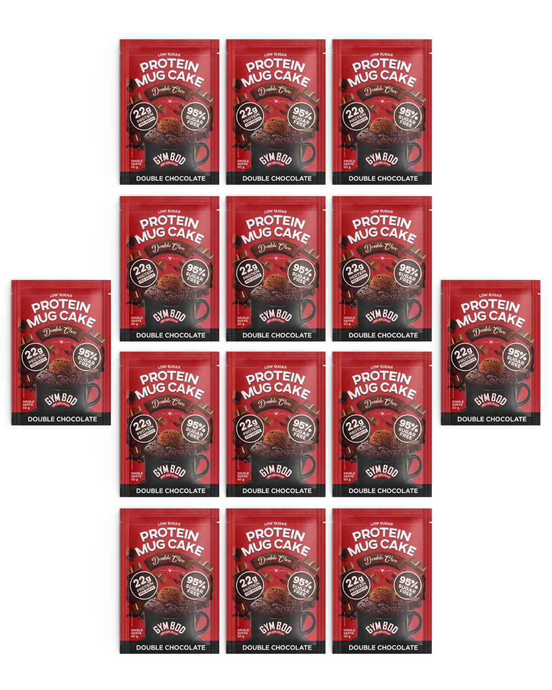 GYM BOD Double Choc Protein Mug Cake