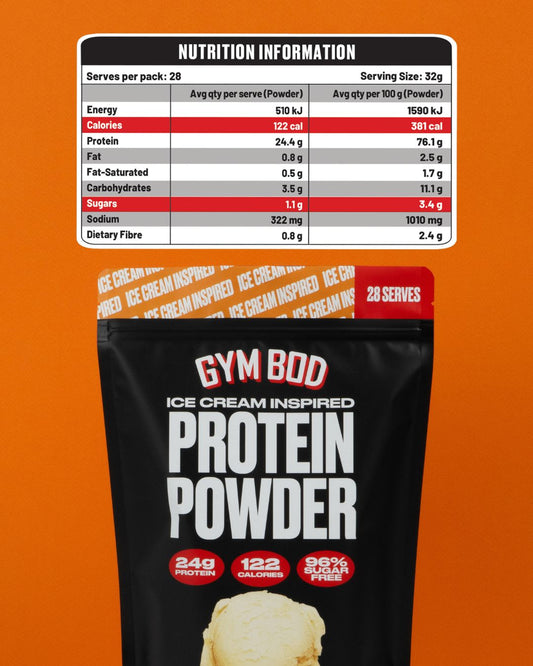 GYM BOD Salted Caramel Protein Powder