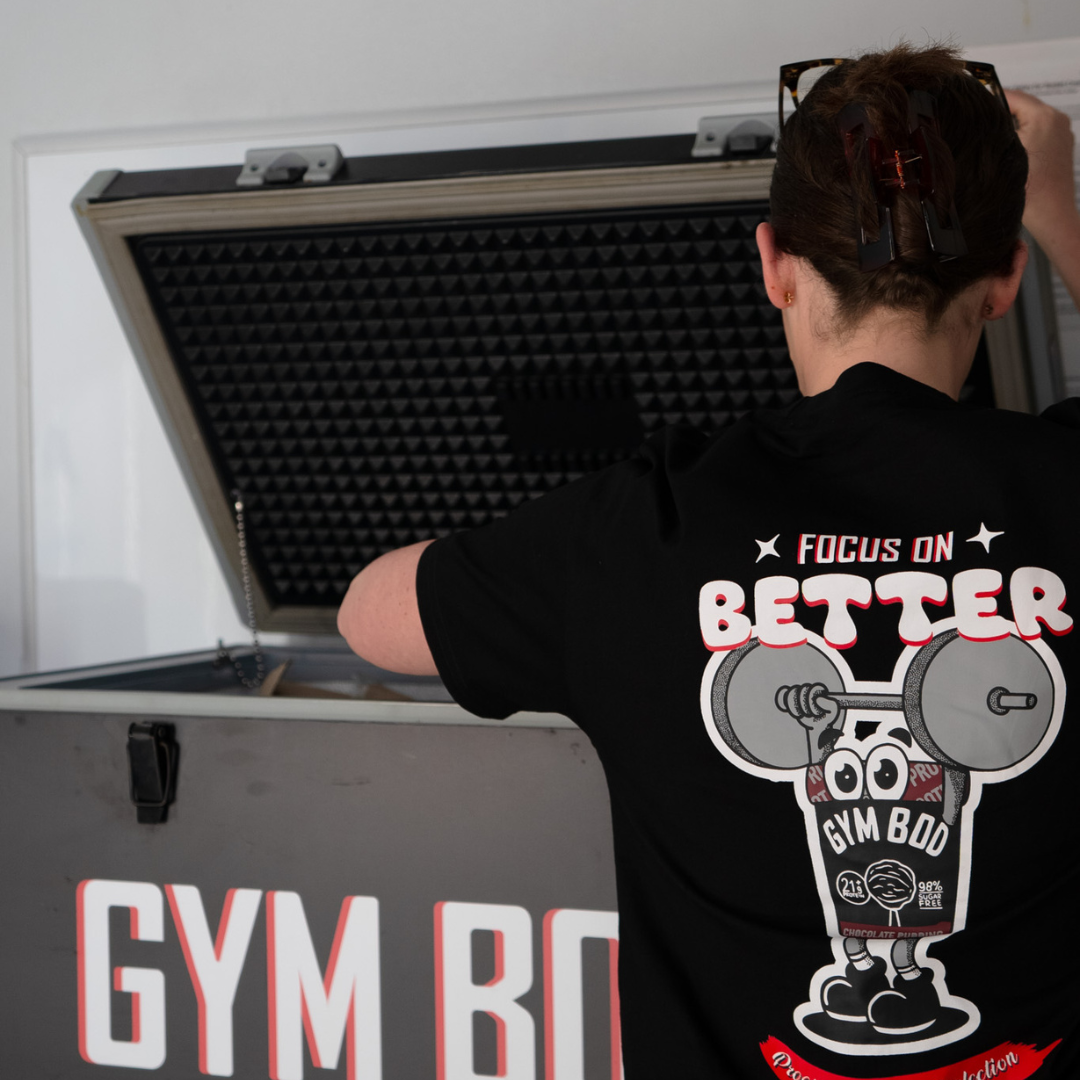 Unisex 'Focus on Better' GYM BOD Tee - GYM BOD