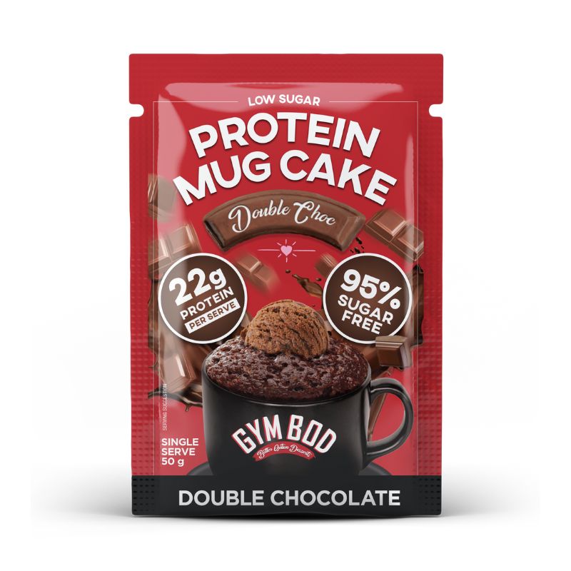 GYM BOD Double Choc Protein Mug Cake