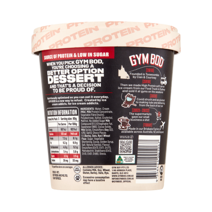 Cookies & Cream Choc Top 475ml