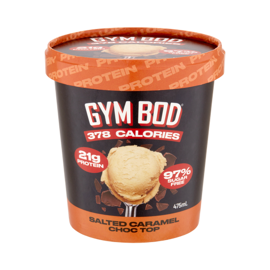 Salted Caramel Choc Top 475ml