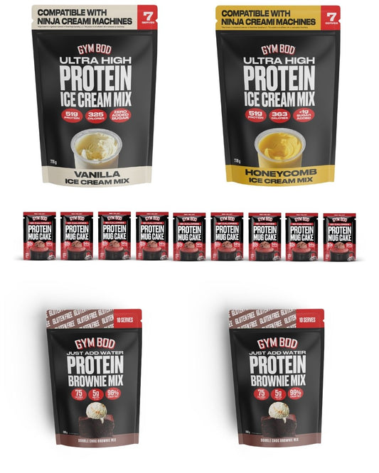 GYM BOD Ice Cream Mix Box (Ninja Creami Compatible*)