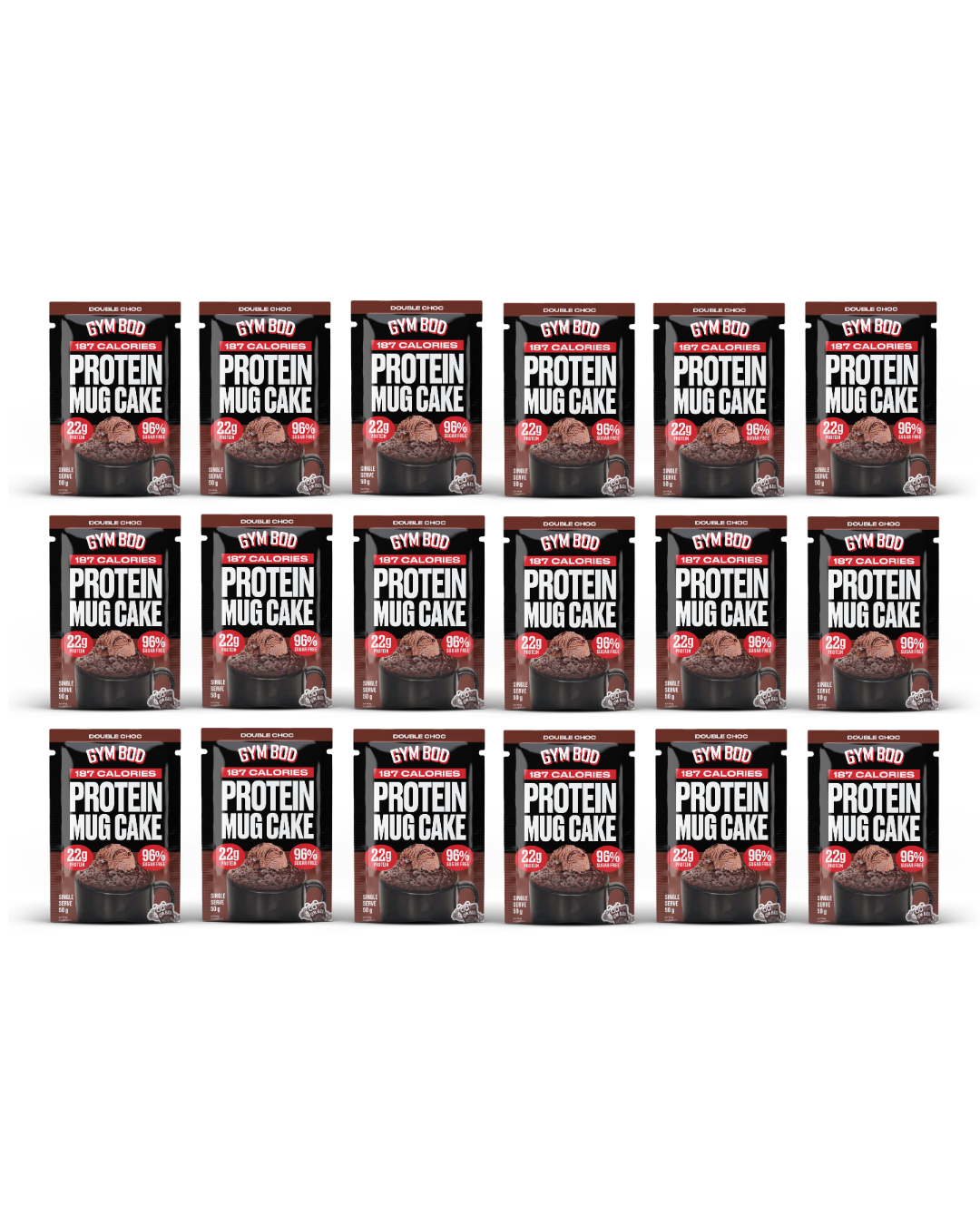 GYM BOD Double Choc Protein Mug Cake