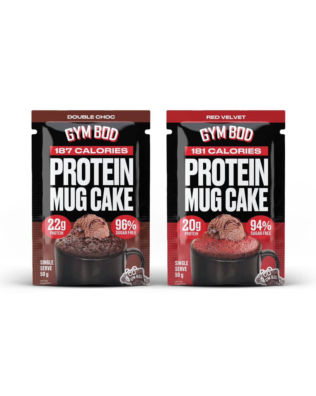 GYM BOD Mug Cake Variety Pack