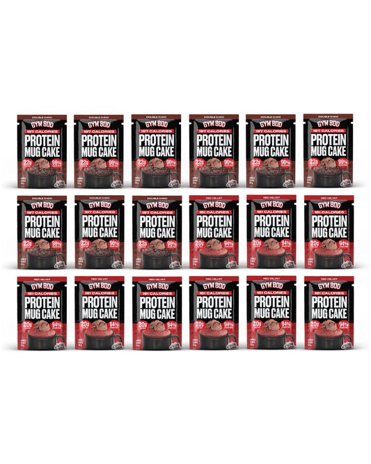GYM BOD Mug Cake Variety Pack