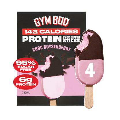 Choc Boysenberry Protein Choc Dipped Sticks 360mL