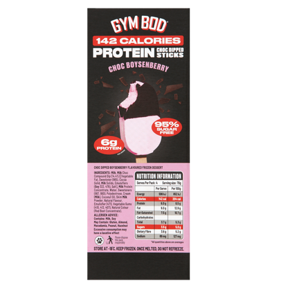 Choc Boysenberry Protein Choc Dipped Sticks 360mL
