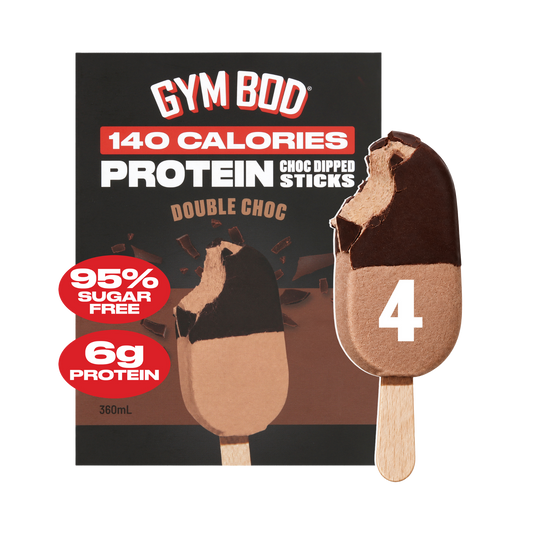 Double Choc Protein Choc Dipped Sticks 360ml