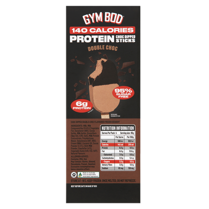 Double Choc Protein Choc Dipped Sticks 360ml
