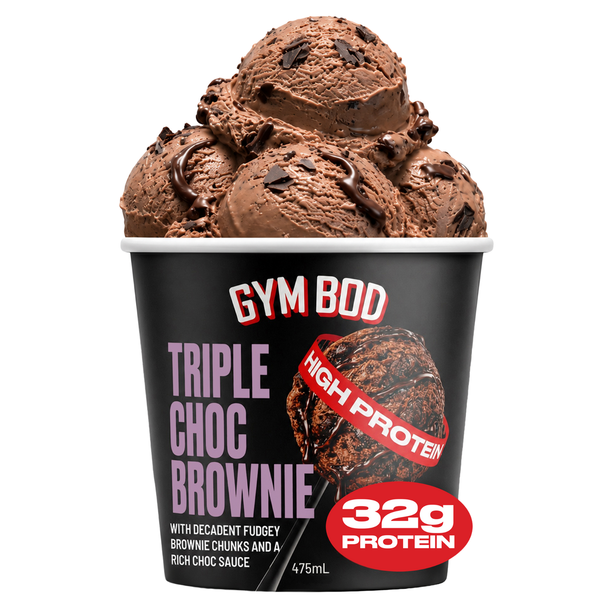 Triple Choc Brownie 475mL