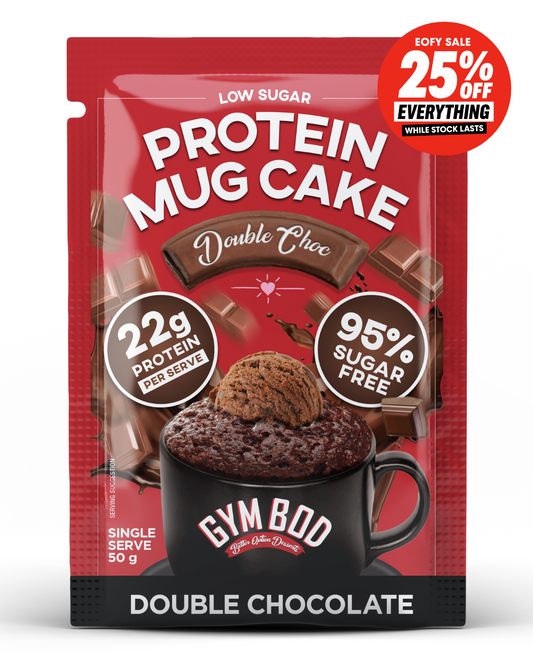 GYM BOD Double Choc Protein Mug Cake
