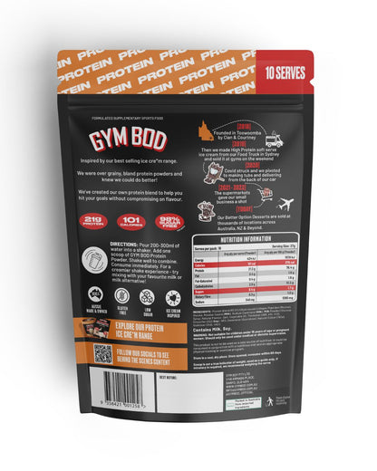 GYM BOD Protein Powder Salted Caramel | 270g