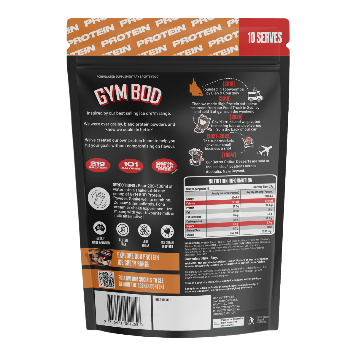 Protein Powder Salted Caramel 270g