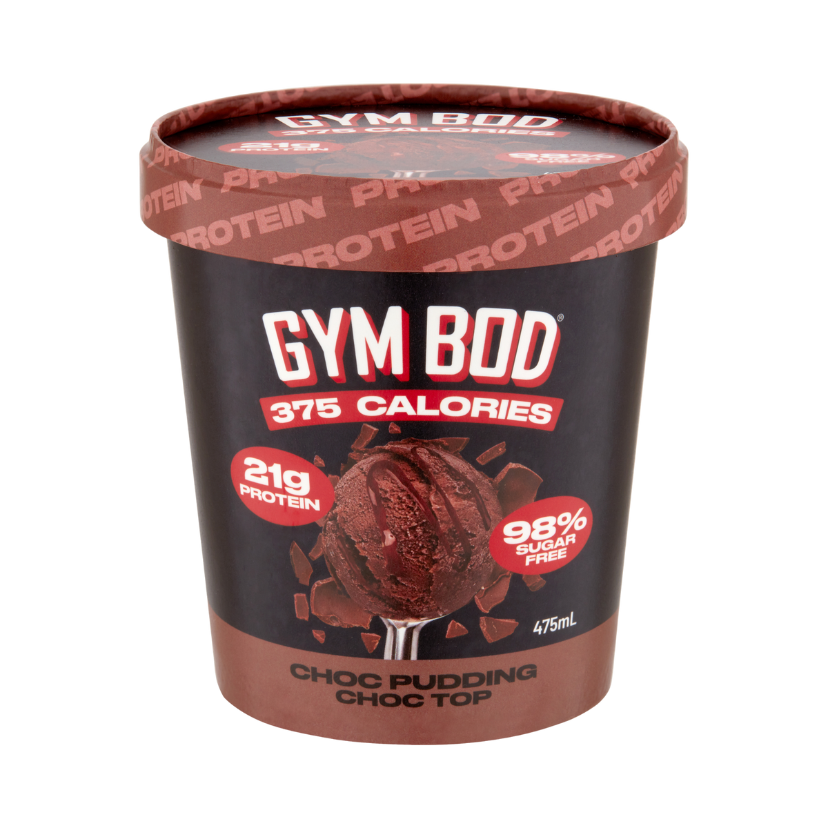 Choc Pudding Choc Top 475ml