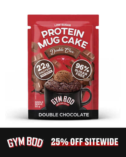 GYM BOD Double Choc Protein Mug Cake