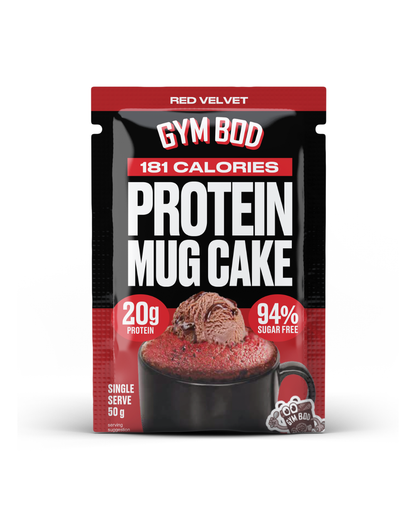 GYM BOD Red Velvet Protein Mug Cake