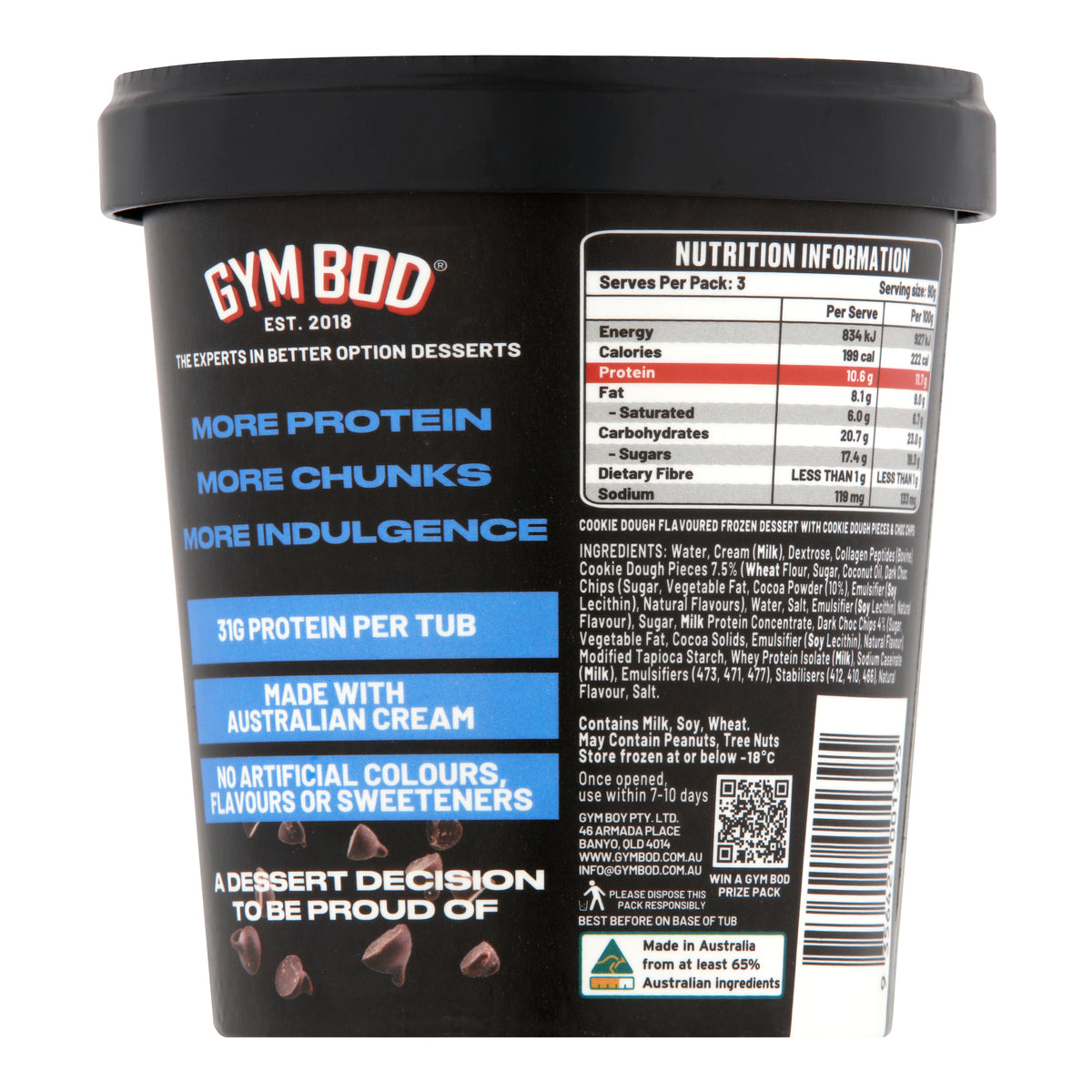 Cookie Dough Chunk 475mL