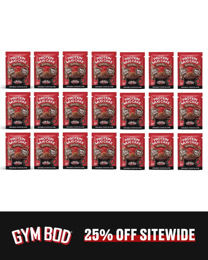 GYM BOD Double Choc Protein Mug Cake