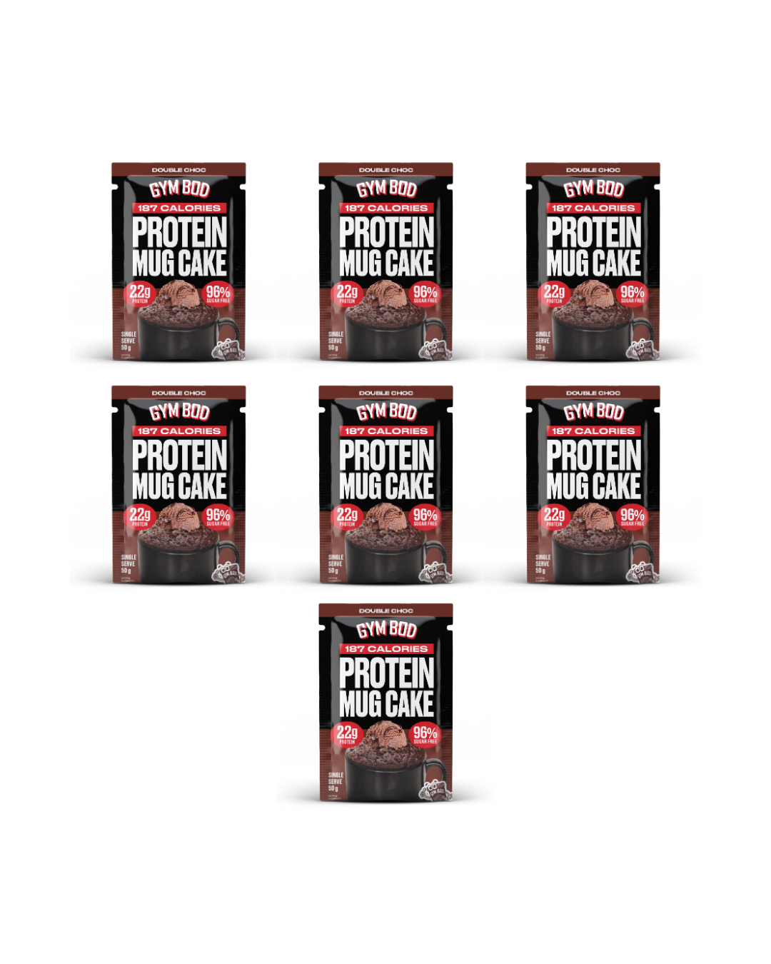 GYM BOD Double Choc Protein Mug Cake