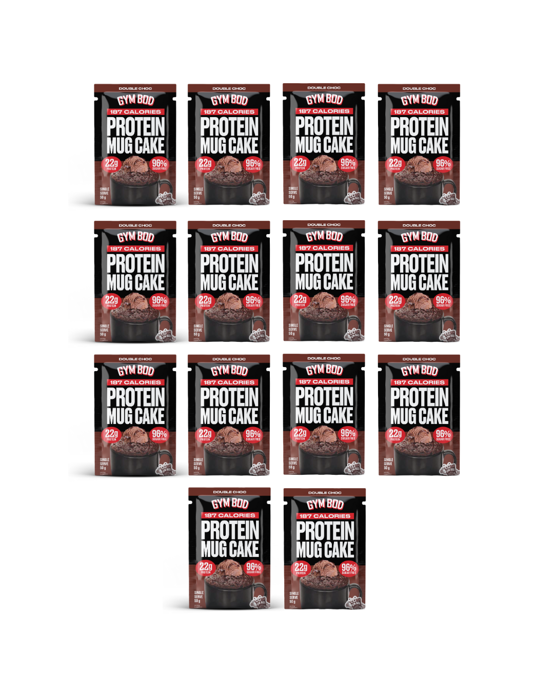 GYM BOD Double Choc Protein Mug Cake