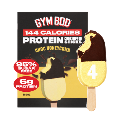 Choc Honeycomb Protein Choc Dipped Sticks 360mL