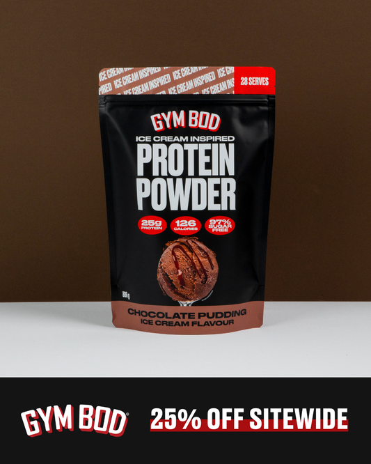 GYM BOD Chocolate Pudding Protein Powder