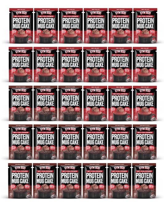 GYM BOD Protein Mug Cake Starter Bundle