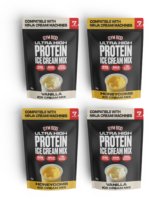 GYM BOD Protein Ice Cream Mix Bundle