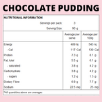 GYM BOD Chocolate Pudding Ice Cre*m 475ml